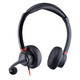 BEIEN (HION) H730D Casque de service binaural monté sur tête / double microphone Intelligent Crésivité de service à la clientèle / Assistant Computer Headset / Online Education and Training / Electronic Sales Headset-USB