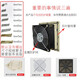 
TAIJU 220V cooling fan cabinet electric cabinet distribution box welding machine sj12038ha2 axial flow fan 2207/roll 0 beads/220V