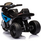 
BeRica BMW authorized infant and children electric car three-wheeled motorcycle can be seated for men, women, children toys, baby gift blue