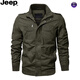 吉普（JEEP）SPIRIT吉普JEEP男士德国执政官飞行员外2024新款秋冬套男夹克 9903军绿色 薄款 135-150斤 建议 XL