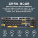 罗技（Logitech）K845机械键盘 有线键盘 办公电脑打字键盘 电竞游戏发光全尺寸个性化定制键帽卡皮巴拉 生日礼物 【K845露营之夜限定礼盒】红轴