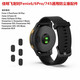 Guess that Garmin watch protective cover charging port waterproof and dustproof plug black 5 pieces 255/265