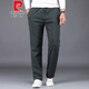 Pier Cardin (Zhengui Zongxiang) Reine Baumwollsporthosen für Männer im Herbst und Winter Dicke, lose geraden Strickhosen Cotton Cason Long Hosen Stricker und Herbststil: Schwarz ZP9928 2xl