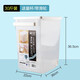 Camellia rice bucket rice storage box flour bucket with measuring cup with bottom pulley 30 Jin Jin equals 0.5 kg (with measuring cup)