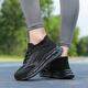 Niu Badao upgraded square dance shoes for men and women, the same style for four seasons, the new soft-soled tread dance shoes for 23115, black (same style for men and women) 37 (wide feet, fat feet, tall insteps, one size