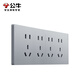 Bullen (Bullen) Ultra-dünner Schalter Buchse Fünf-Loch-Sockel USB Rahmenloser großer Panel Mattescreme Stil Dekoration Haushalt G60 Moon Shadow Grey 20 Löcher 10a (75*197mm) Sockel