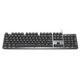 Logitech K845 Teclado mecánico, teclado mecánico de deportes electrónicos de juegos con cable, tamaño completo de 104 teclas, teclado de oficina de computadora y juego de mouse, eje de k845-tea