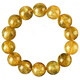 
Colorful Lotus Blonde Crystal Bracelet Gold Wire Bracelet Jewelry Chinese Valentine's Day Gift B694#10mm