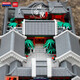
BALODY building blocks, building model, high-difficulty reducing pressure building blocks, small particles assembled toys, educational adult boys and girls, insert ornaments 16216 Siheyuan 6194 particles