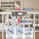 Beiyixiong Beeio [Aumento arbitrario de longitud] No hay una cerca anti-cat y perros para mascotas para niños rurales, escalera de seguridad de cocina de seguridad de la puerta de barra de la puerta reforzada: 77-82 cm (valla de puertas grandes)