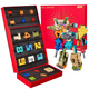 Yueyue Boys 'Early Education Development Development Brain Toys Jungen 1 bis 3einhalb Jahre alt 2 Jungen Kindergeburtstag Geschenke rot - extra großer digitaler militärischer Deformation Kombination Anzug
