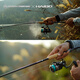 Haibo Tianyang Tian Serie Ligera de alta sensibilidad Uso a largo plazo Luya Rod Tianyang Tianyang Varilla de pesca de agua dulce Haibo Haibo 2.13m -Ty-S702ml Manejo recto Dos secciones