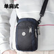 
Rott Eddy's waist bag, construction site mobile phone bag new multi-function mini bag mobile bag sports work and wear leather light blue 829