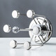 
Qiyuemang Cup holder 304 stainless steel hanging cup rack storage rack creative glass cup drain rack household tea cup storage rack 304 cup holder 3527 gold mirror square plate