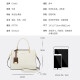 Bolsa de Cnoles (Cnoles) Bolsa Bag Women's Cowhide Ladies lleva una gran capacidad Light Luxury Crossbody Bag Regalo para novia y esposa