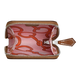 Hermes Card Bag (Hermes) Frauenbeutel New Coin Wallet Calb Leder Kupplung Palladium Reißverschluss Öffnungs- und Schließung der Mode Chinesische Valentinstag Geschenk Brown-Pink