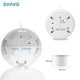 
Ruiwo (SVAVO) center large roll paper box wall-mounted hotel toilet toilet and bathroom commercial waterproof tissue box V-SD1050 paper 12 rolls/box