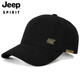 Jeep (JEEP) hat men's baseball cap four seasons trendy and versatile peaked cap for men and women casual brand men's hat