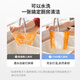 LYNN lazy rag removable 25*25cm oil-absorbing and water-absorbing kitchen paper towel disposable rag dish towel 200 tear