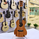 Adela Meow C Mahogany Nendebra ukulele tocando con el dedo para hombres y mujeres principiantes de cuatro cuerdas Guitarra pequeña Meow T Vancouver Electric Box Model
