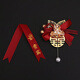 喜当当（xidangdang）结婚胸花新郎新娘婚礼家人全套父亲母亲伴郎伴娘嘉宾迎宾高级襟花 金叶圆喜胸花空白一个 X-200