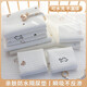 Betis Couvre-couche pour bébé imperméable et lavable Drap de gaze de coton épaissi à 8 couches grande taille pour matelas menstruel Nut Bear Head 100x150cm