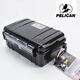 
PELICAN (PELICAN) American PELICAN 1050 outdoor explosion-proof waterproof box mobile phone storage box Tangganese safety protection box digital camera protection box waterproof moisture-proof shock absorbing box blue transparent
