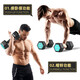 Ames dumbbell men's fitness home equipment women's kettlebell arm muscle training pair of rubber-coated hexagonal Yaling suit dormitory students 5KG single