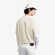 
Jinba Men's Clothing 2025 Spring and Summer New Men's Round Neck T-shirt Casual Short Sleeve FTCE1343 Milk White L (175)
