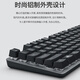 Logitech K835 Mechanische Tastatur 84 Tasten Kabel Tastatur Gaming E-Sporttastatur Tastatur Computertastatur TTC K835 Schwarze rote Achse