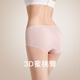 Clarkarida women's underwear for women's modal markless 7A grade antibacterial mid-waist triangle sexy high-end ice silk breathable girls antibacterial 100 double-sided high-pressure sense 3 strips L 100-125Jin [Jin equals 0.5 kg]