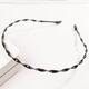 Mixin Herren Stirnband Stirnband Korean Invisible Sport Trend Einfacher japanischer und koreanischer Rückenkopf Nicht-rutschwellige Haarnadeband Handsome und gutaussehendes (dreiteiliges Set) 3895