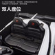 Xiaoyingxing (xiaoyingxing) Lamborghini two-seater children's electric car four-wheel remote control car four-wheel drive can sit on the baby swing toy top with four-wheel drive white + MP4 display + soft wheel leather seat remote control + 14A battery Genuinely authorized Lamborghini