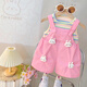 
G.DUCKKIDS little yellow duck children's clothing for women summer one-year-old clothes for babies 0-3 years old baby suit 5 children and girls two-piece set yellow 90 size 1 to 2 years old [80-90cm]