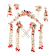 Shengli Xiuhe clothing headdress female bride 2024 new style simple and elegant simple wedding dragon and phoenix gown hair accessories new Chinese style with branches and ear hooks set