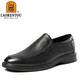 Zapatos de cuero para hombres Old para hombres (Laorentou) Summer Hollow Casual Shiphide Foothide Faith Shoes Shoes LL12027 Negro 40