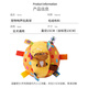 Cute Star Pet Dog Toy Sound Ball Pet Plush Bell Ball Interactive Training Supplies