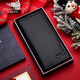 FALAMAONE brand men's wallet genuine leather long wallet cowhide business wallet card bag birthday gift for dad and husband QB887-3 [counter gift box]