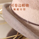 
Buta hat for women in autumn and winter Japanese versatile wool fisherman hat fashionable simple face small street curly top hat khaki