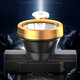 Nuzheng LED-Scheinwerfer Strong Light Rehoargable Super Bright Night Fishing Lampe Kopf montiert Taschenlampe Langstrecken 1000 Meter Minenlampe ohne Induktion 9900W Akkulaufzeit 100 Stunden Single Lithium Batterie