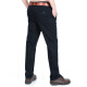 Jeep Spirit Jeep Pantalones de hombres casuales Comerciales directamente sueltos Pantalones simples de molienda de otoño e invierno Pantalones de hombres gruesos CA878L Tamaño azul oscuro 31