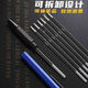 Valor de oro 60 piezas/barril Bolete Pen Pen Media Pen-Black 0.7 mm Press Presion