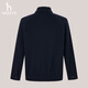 Hazzys Men's Winter Jacket Executive Jacket Style Business Veste en laine Men Asvzu0BDU29 Dark Blue DN L (175 / 96A 48)