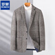 Romon Autumn and Winter Wool Suit Jacket Business Clothing Casual Clothing Versátil de mediana edad