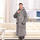 Cat man (miiow) hiver trois couches épaissis en velours de corail couple coton pyjamas pour hommes et femmes nouveaux styles de maison et de mère de maison décontractée 687 femme rouge extra épais la longueur moyenne à la longueur moyenne 2xl 140-160jin [Jin est égal à 0,5 kg] à trois couches en copie à trois couches