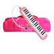 Chimei Mouth Organ 37/32 Key Children's Mouth Organ Classroom Teaching Professional Playing Mouth Organ 37 Key Anzhe-Pink (Soft Bag)