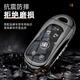 Chaomeng Buick GL8 Key Cover 22/23 GL8ES Luzun 653t Luxusversion Avia Car Metal Volldecke Schnalle Buick GL8 Special-Purple-Gun-Farbe (gewebte Seilschnalle)