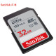 SanDisk 32GB SD memory card C10 Extreme Speed ​​​​memory card has a reading speed of 120MB/s and is an ideal companion for capturing full HD digital cameras