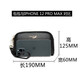 Krokodil -Hemd Doppel Reißverschluss Kopfschicht Cowhide Handgelenksbeutel Frauen Clutch Bag Einfacher langes Geldbeutel T2008 Schwarz