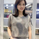 皮尔卡丹2025夏时尚洋气烫钻短袖T恤女款打底衫印花显瘦女宽松百搭妈m妈装 681#黄色 2XL 115-125斤